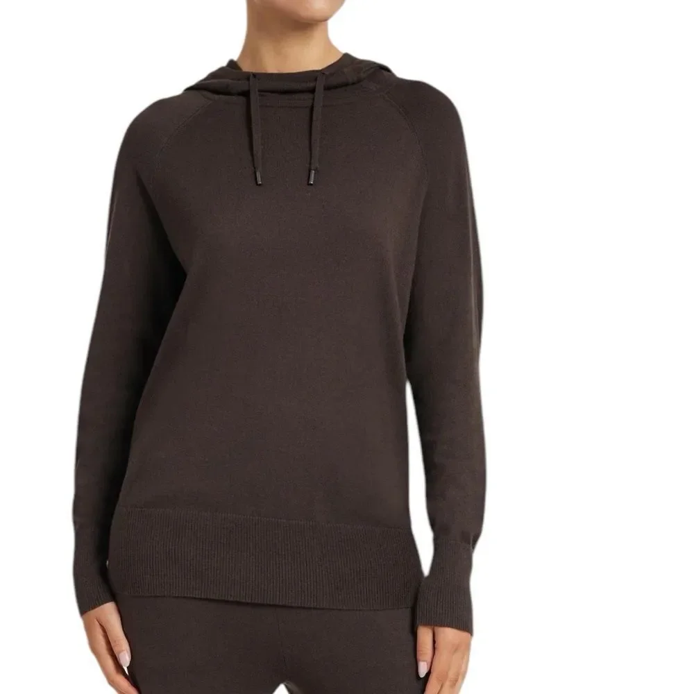 Anatomie Emery Hoodie Brown Hooded Sweater